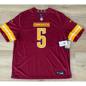 NWT Men's Nike Engineered Washington Commanders Jayden Daniels Jersey -XXL- Red